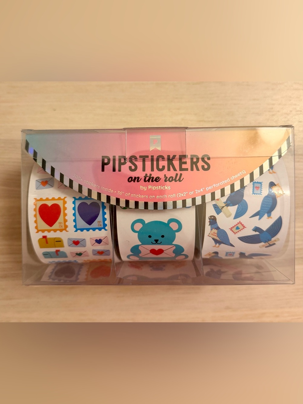 Pipstickers on the roll by Pipsticks - Send more mail